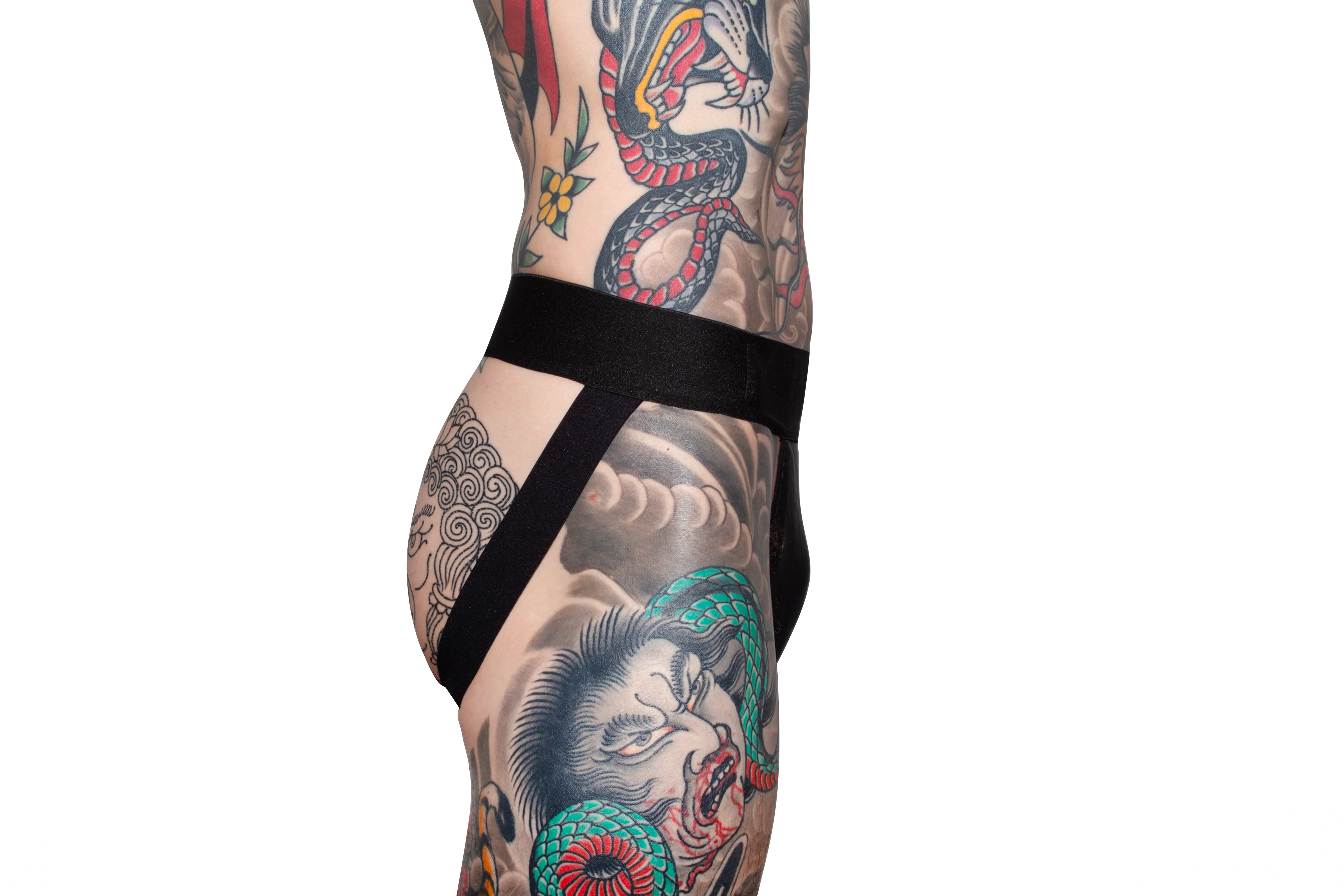 BAND OVERT | LEATHER | BLACK - Image 5