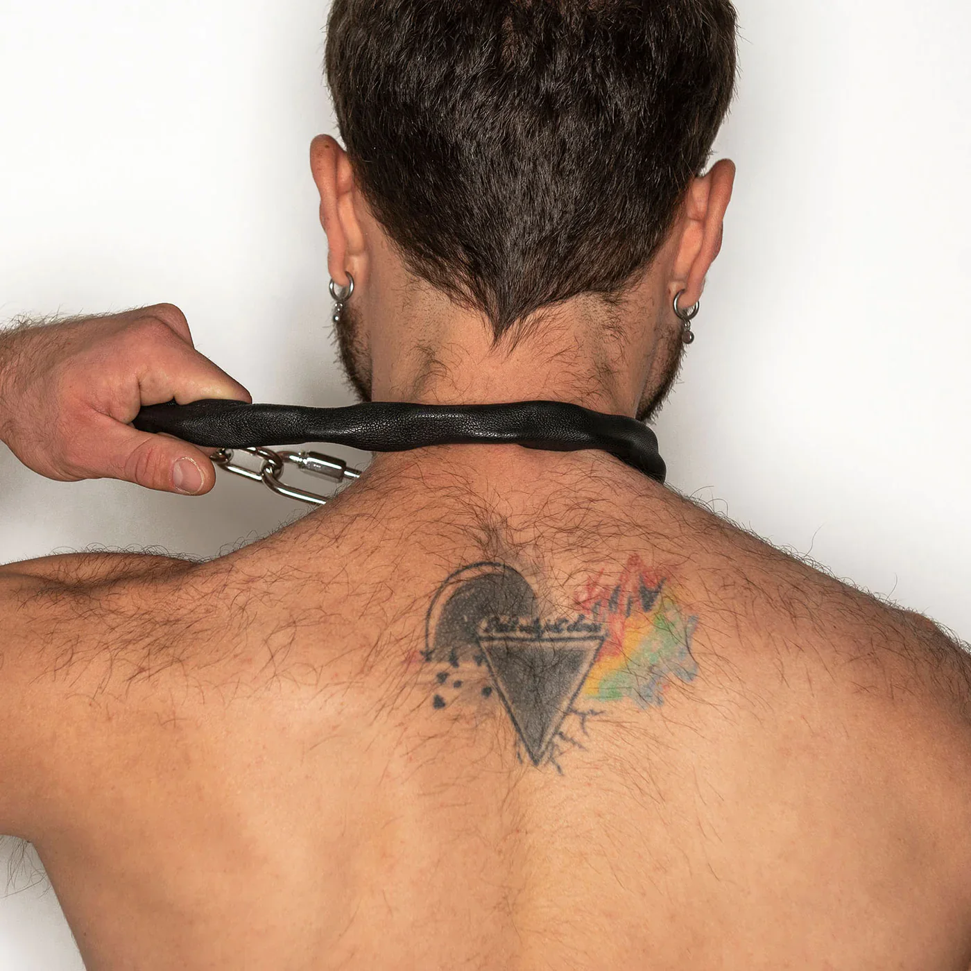 BIKER CHAIN COLLAR | BLK | SIRAINER - Image 4