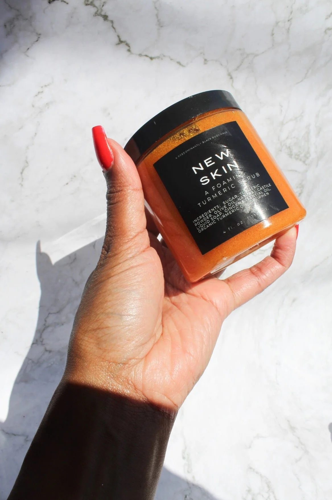NEW SKIN, A FOAMING TURMERIC SCRUB - Image 3